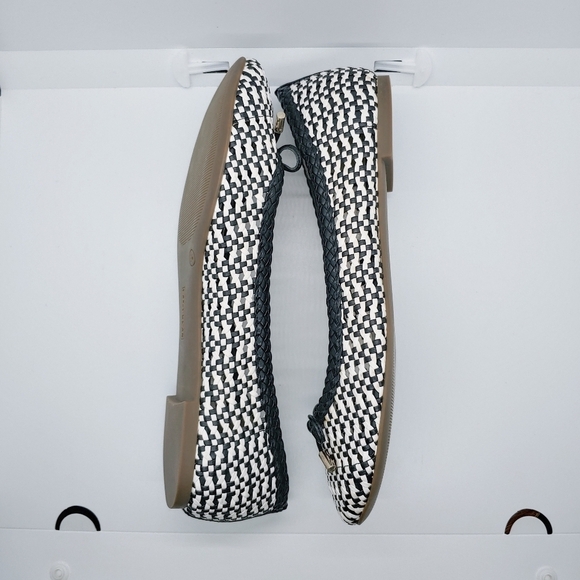 Talbots Olympia Open Weave Bi-Color Ballet Flats Sz 8 - Picture 8 of 8
